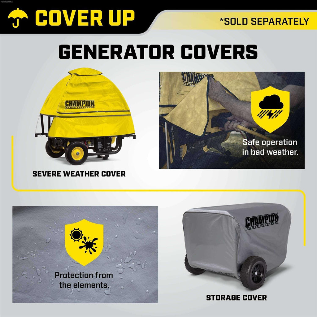 Champion Power Equipment 3500 Watt Portable Generator with Remote Start H8901
