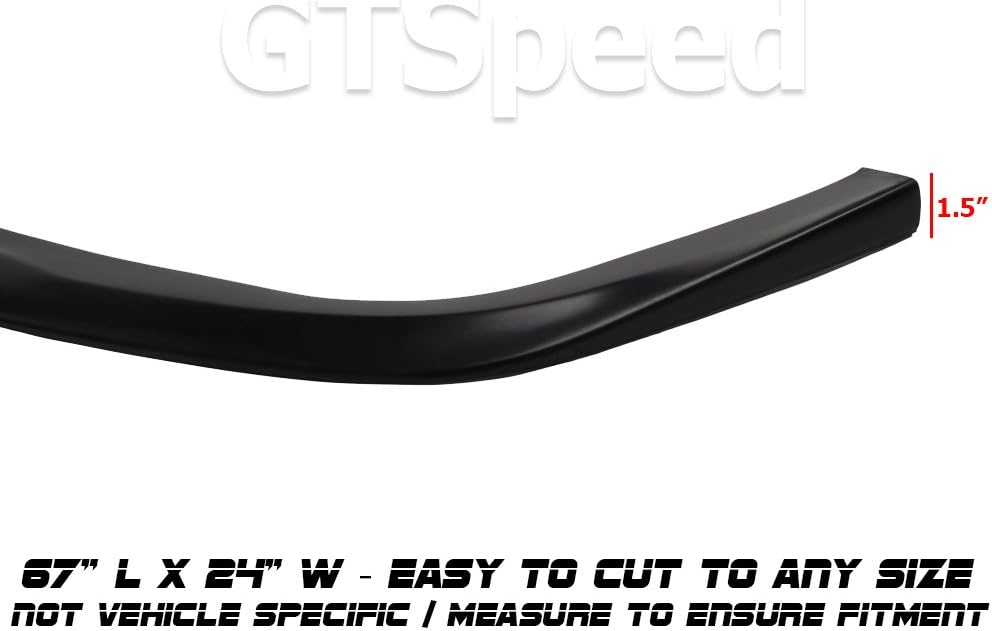 [GT-Speed] PU Front Bumper Lip Splitter for 1997-2004 Chevy Corvette C5 (2 Pack) L41324