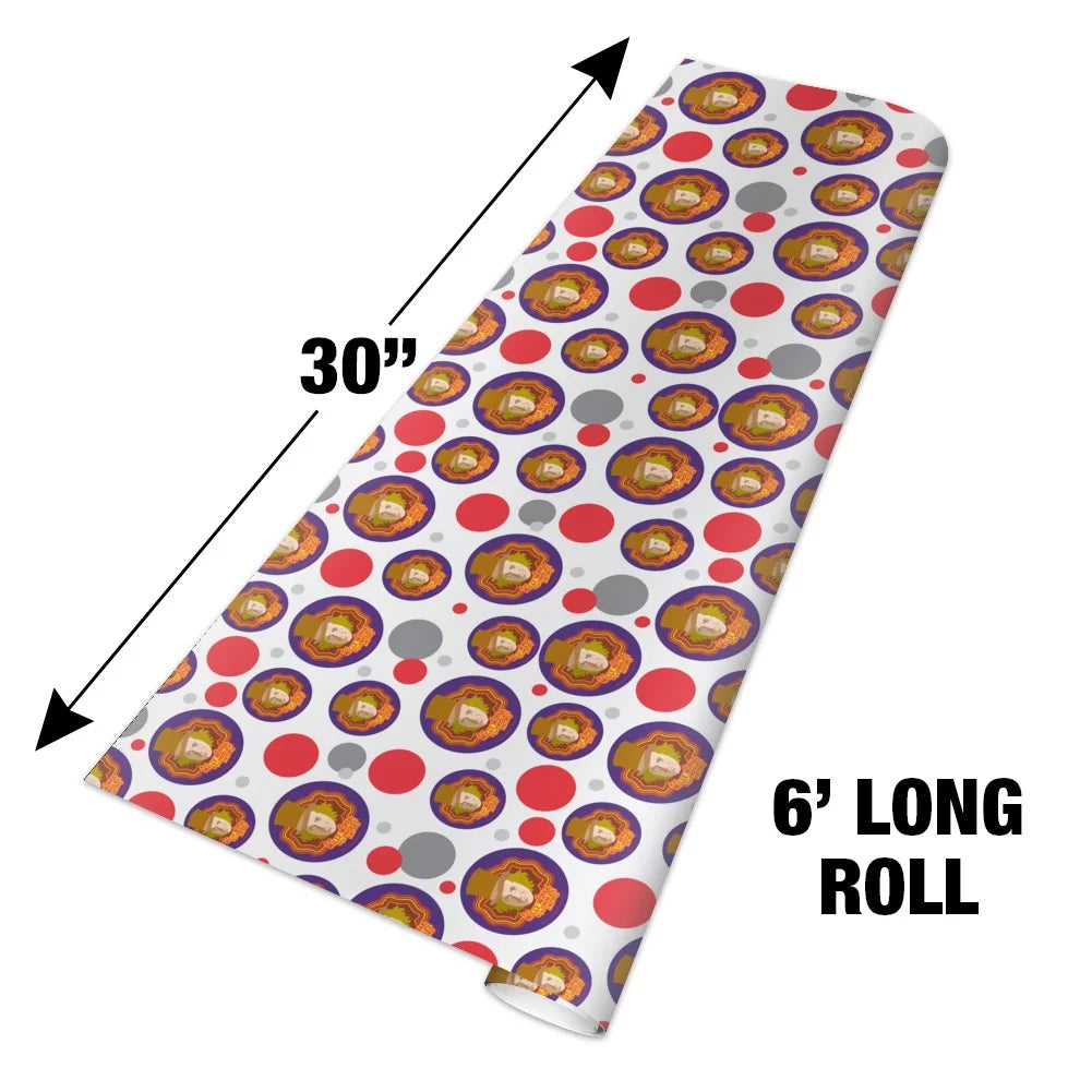 Willy Wonka Premium Gift Wrap Wrapping Paper Roll E414