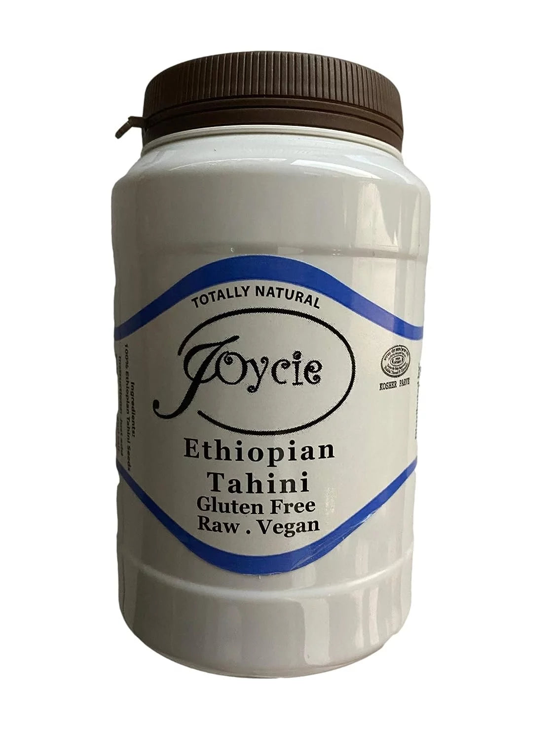 Shirley Bar Living Ethiopian Tahini, Kosher tahini dressing, Vegan tahini, Raw tahini - The Best Tasting Tahini sesame paste, amazing sauce! Pure Ground 100% Ethiopian Sesame seeds, 1 LB 6 pack