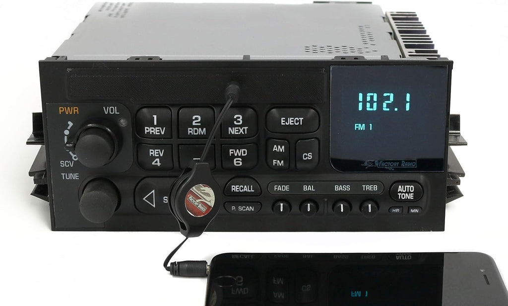 Factory Radio AM FM with Aux for 1995-2005 GMC Chevy Chevrolet Truck Van U8710
