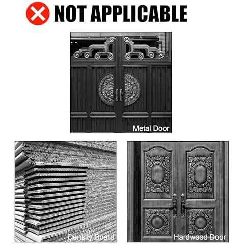 Door Lock Installation Kit with Hole Saw and Guide Template H5121