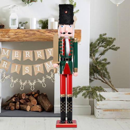Green Wooden Soldier Nutcracker Christmas Decor Z694818