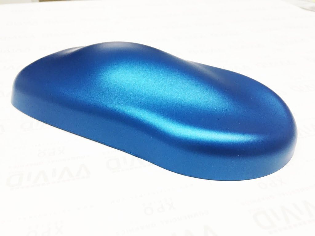 VViViD+ Matte Metallic Blue Ghost Vinyl Wrap Roll 50ft x 5ft I3692