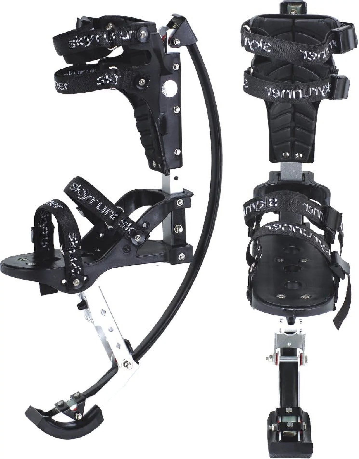Kids/Child Youth Kangaroo Shoes Jumping Stilts Fitness Exercise (66-110lbs/30~50KG) Black