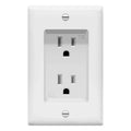 TOPGREENER Recessed Duplex Receptacle Outlet Tamper-Resistant Size 1-Gang 4.48 x 2.76 - Shop Hardware Tools Online Store
