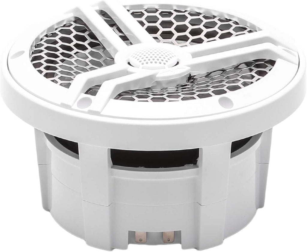 Skar Audio SK65M 6.5" 2-Way Marine Coaxial Speakers, Pair (White) Y359