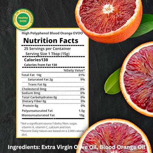 M.G. PAPPAS High Polyphenol Extra Virgin Olive Oil, Cold Pressed & Unfiltered, 12.7 oz O81138