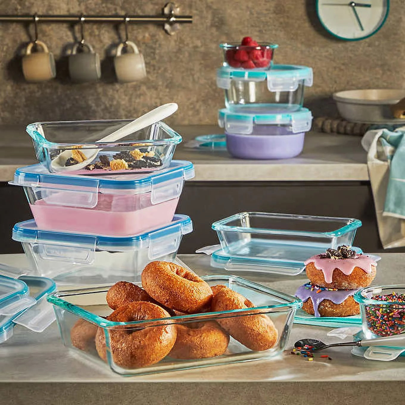 Snapware Pyrex 18-Piece Glass Food Storage Set P149