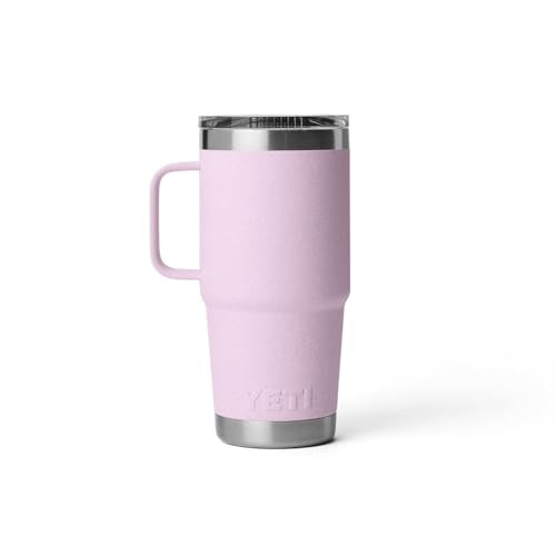 YETI Rambler 20 oz Stainless Steel Travel Mug with Stronghold Lid L9345