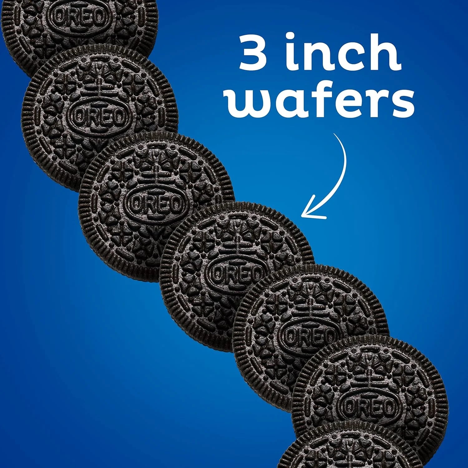 Oreo Wafers 3" Wide Cookies 2 Lb X568