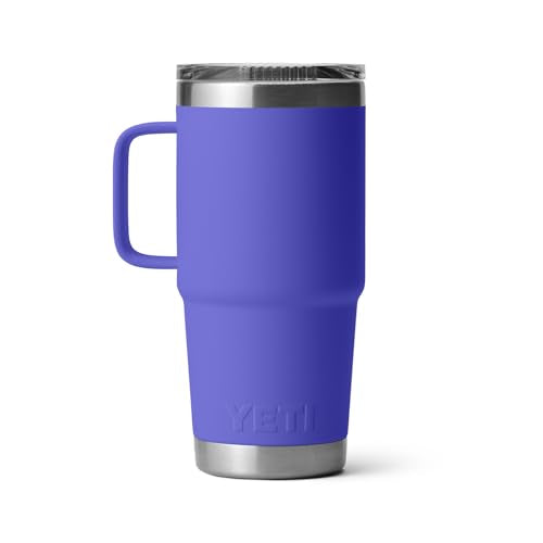 YETI Rambler 20 oz Stainless Steel Travel Mug with Stronghold Lid L9345