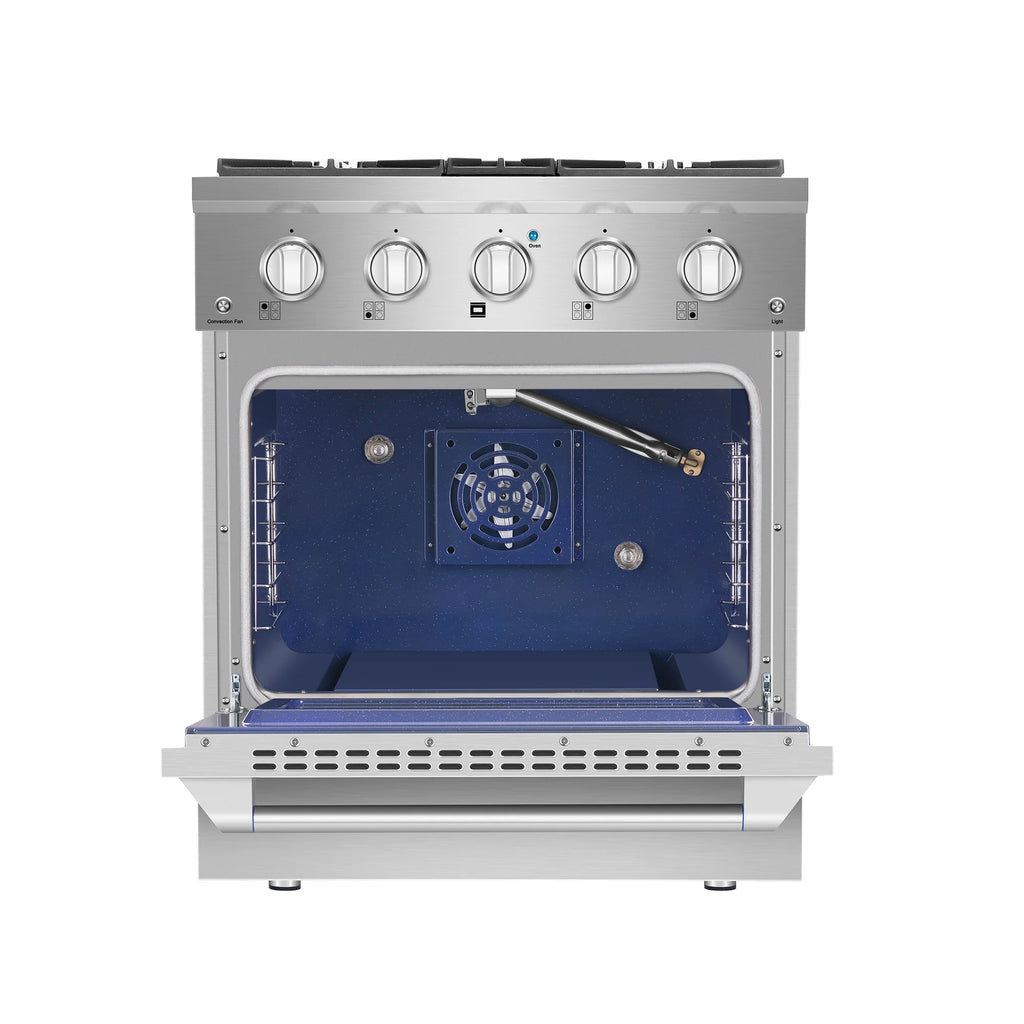 Empava 30 in. Pro-Style Slide-In Gas Range Single Oven L3531