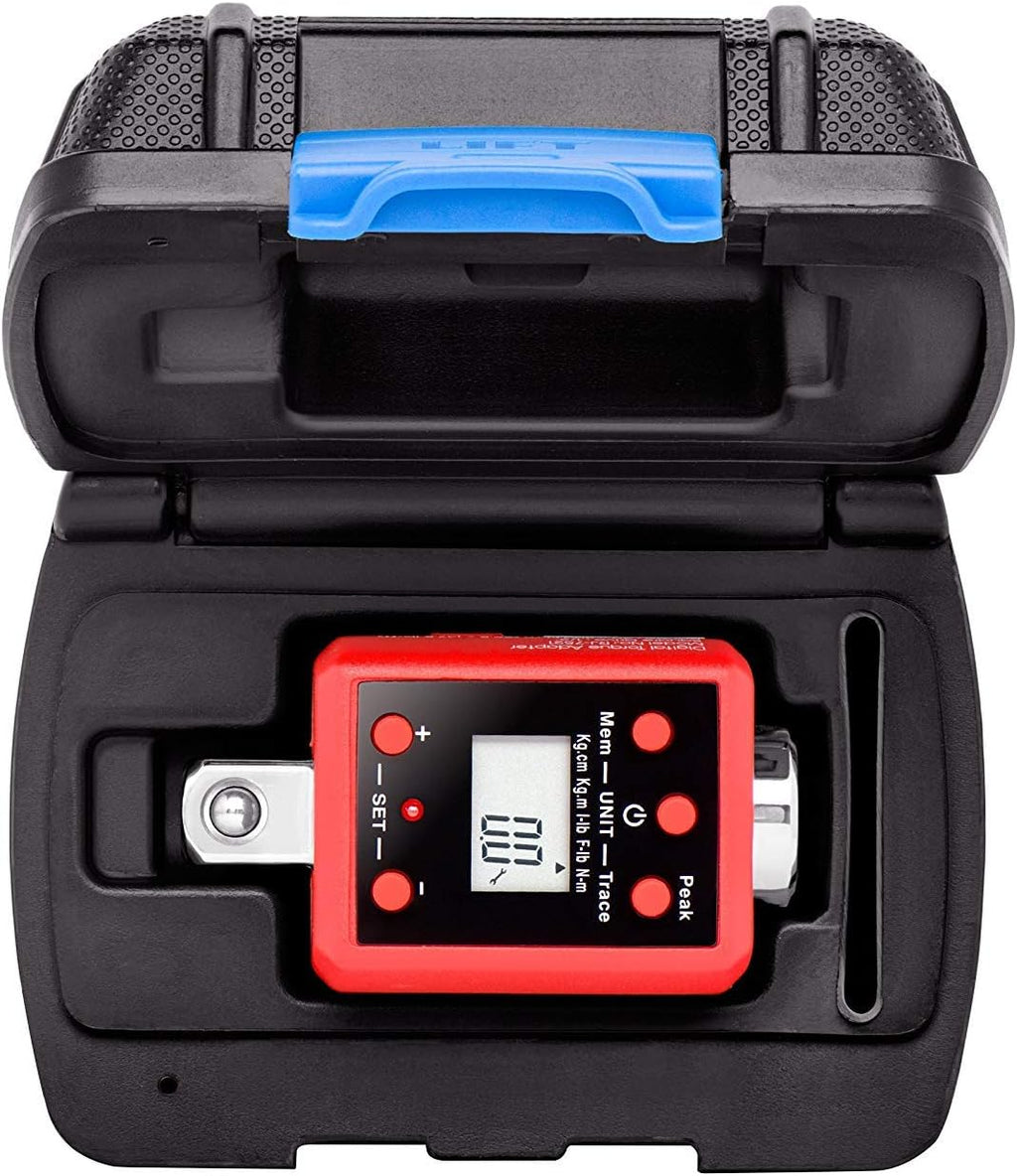 Neiko 20741A Digital Torque Adapter, 1/2" Drive | 29.5-147.5 Foot-Pound | Audible Alert Pack of 2