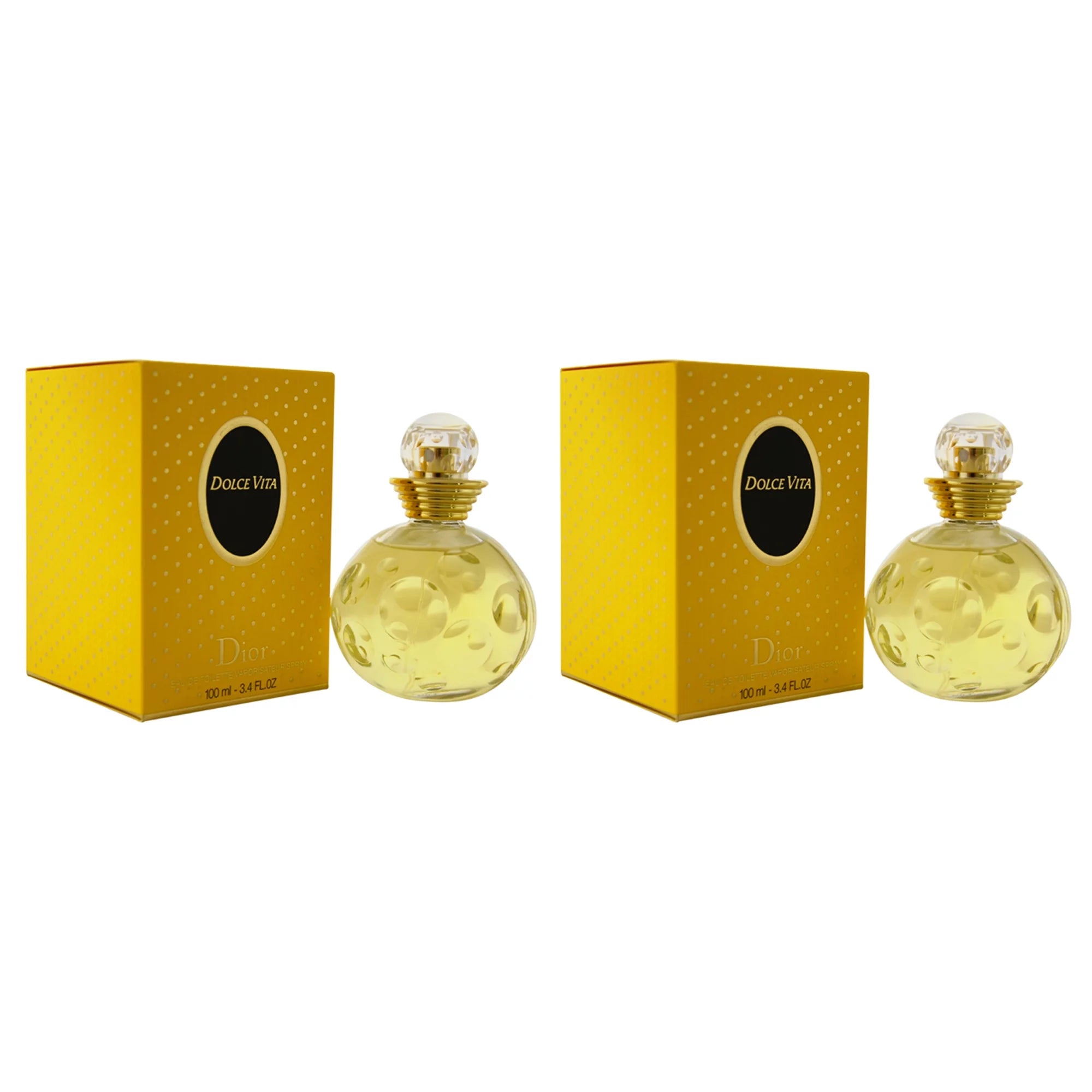 Christian Dior Dolce Vita - Pack of 2 - 3.4 oz EDT Spray