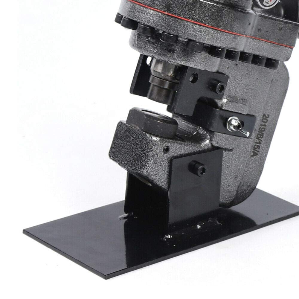 Electric Hydraulic Hole Puncher 110V 10T with 5 Dies for Metal V3637
