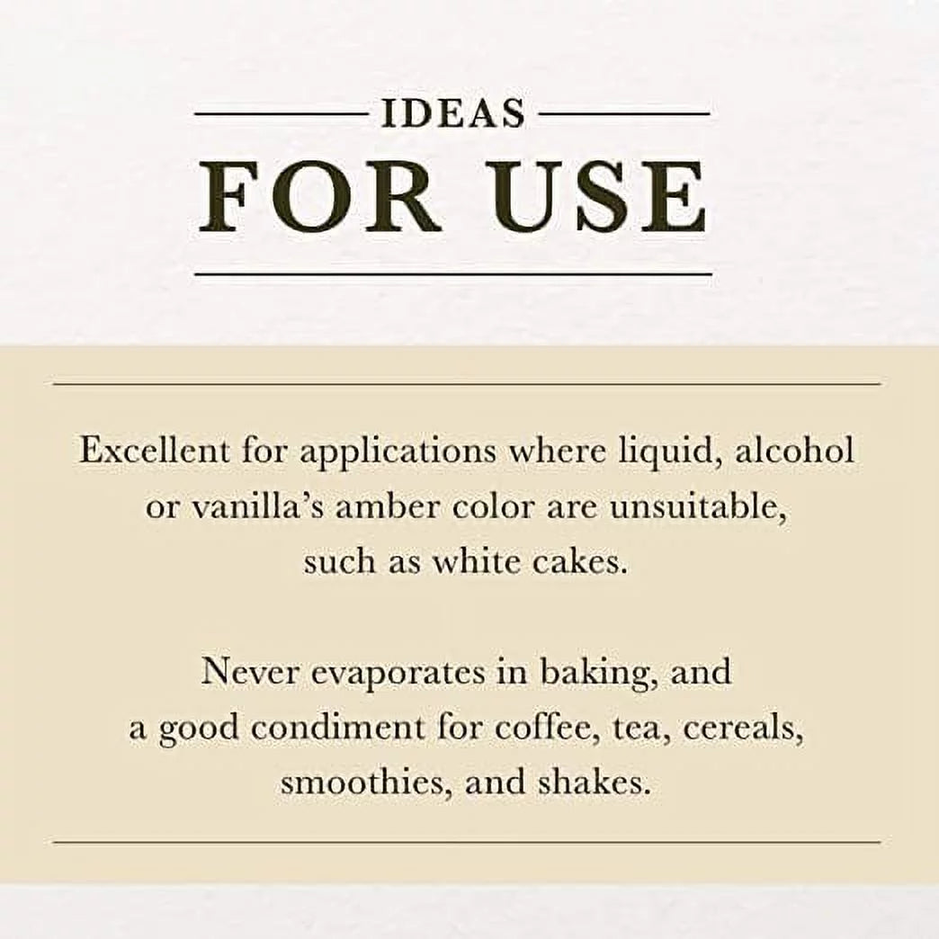 Cook’s Pure Vanilla Powder, 80 Ounce A9196