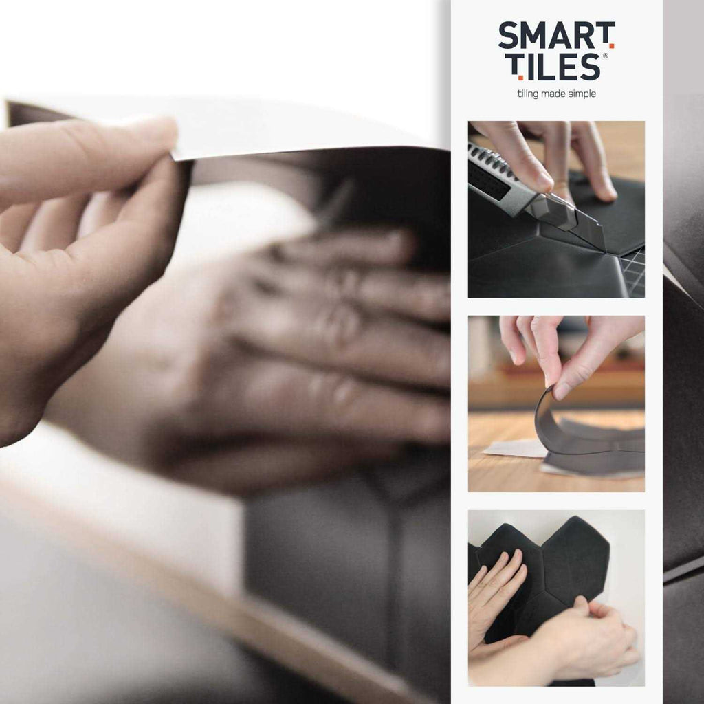 Smart Tiles Peel and Stick Backsplash 5 Sheets M501