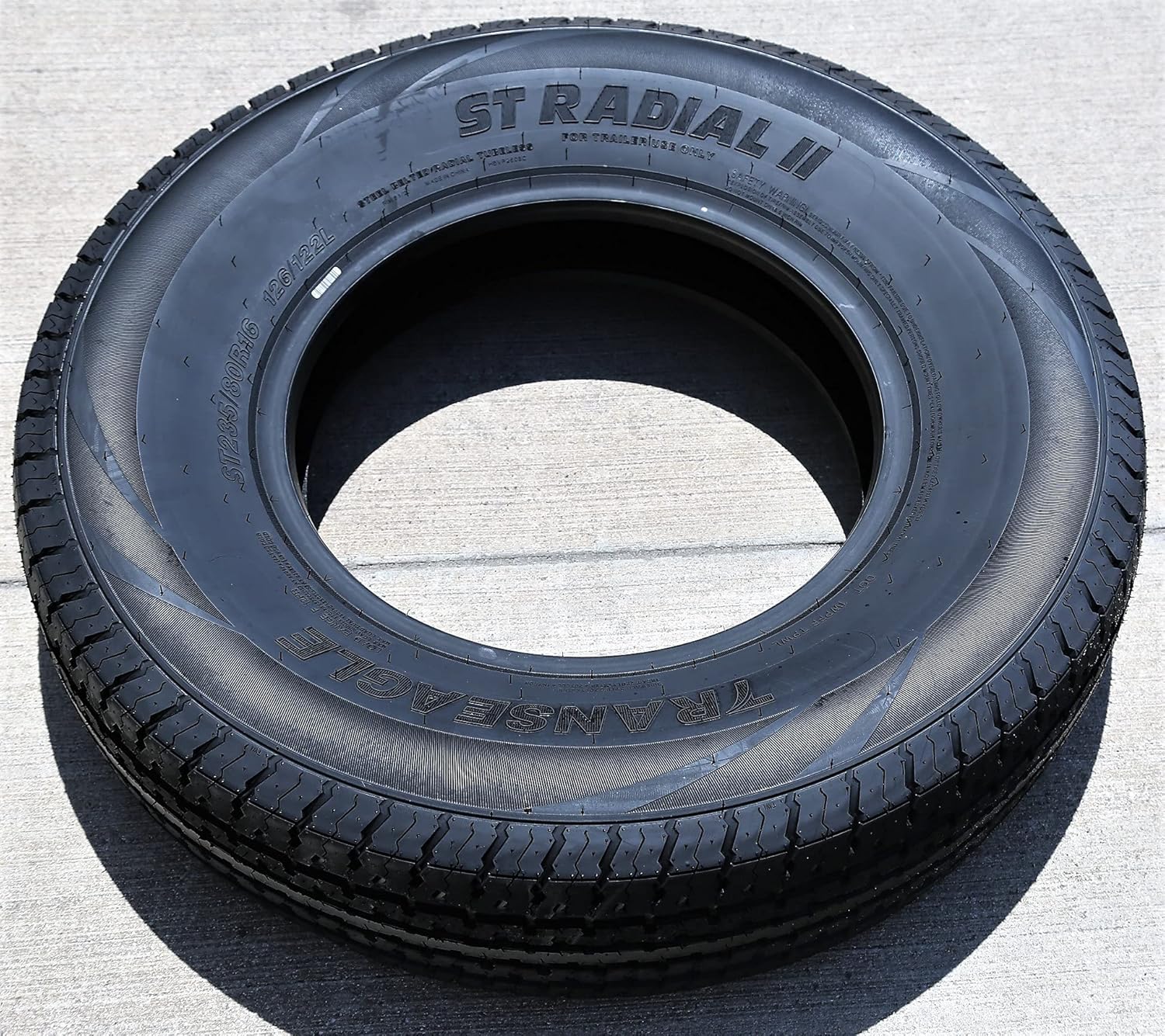 Transeagle ST Radial II Trailer Tires 235/80R16 Load Range F 12-Ply BSW U70974