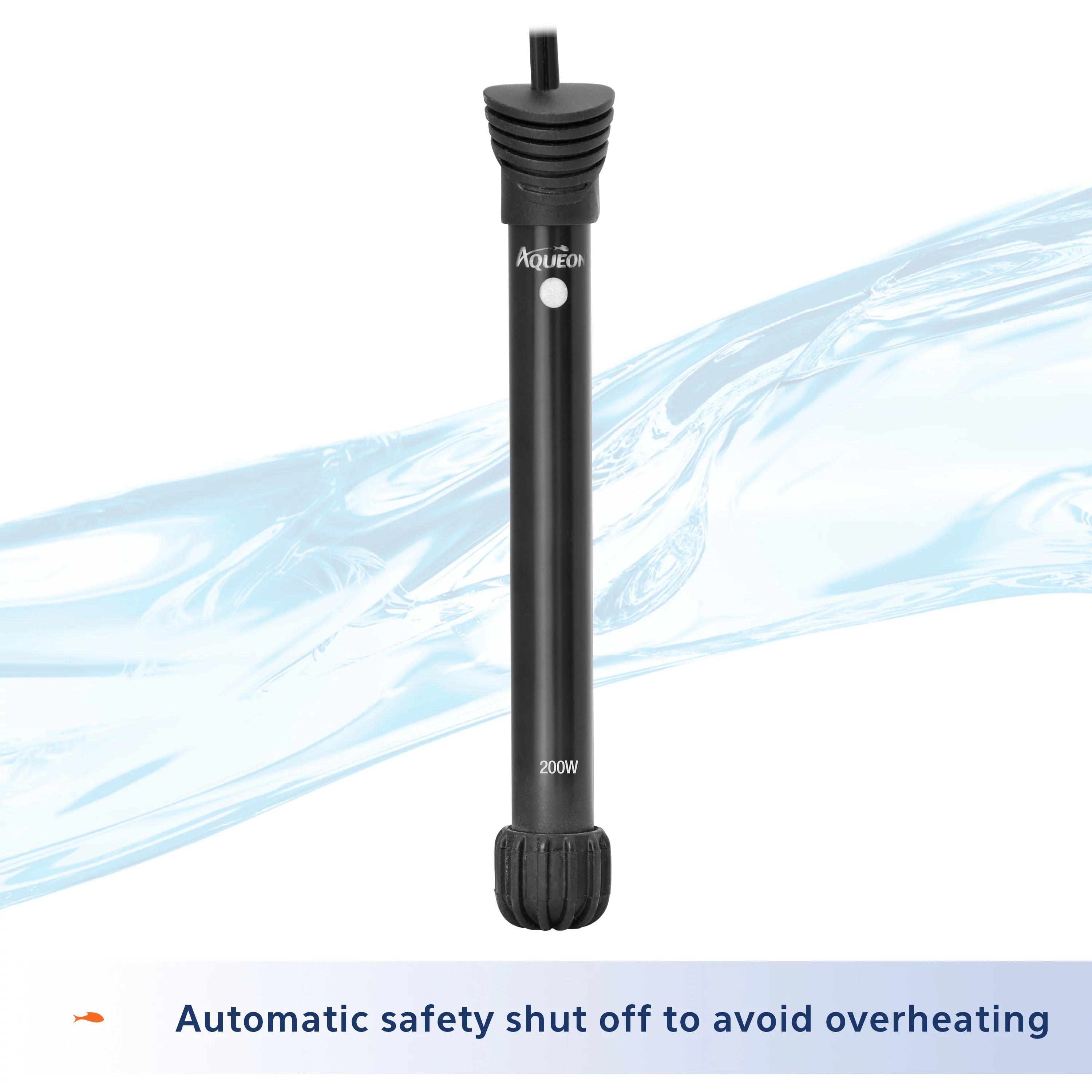 Aqueon Preset Aquarium Heater 200W Black C6130