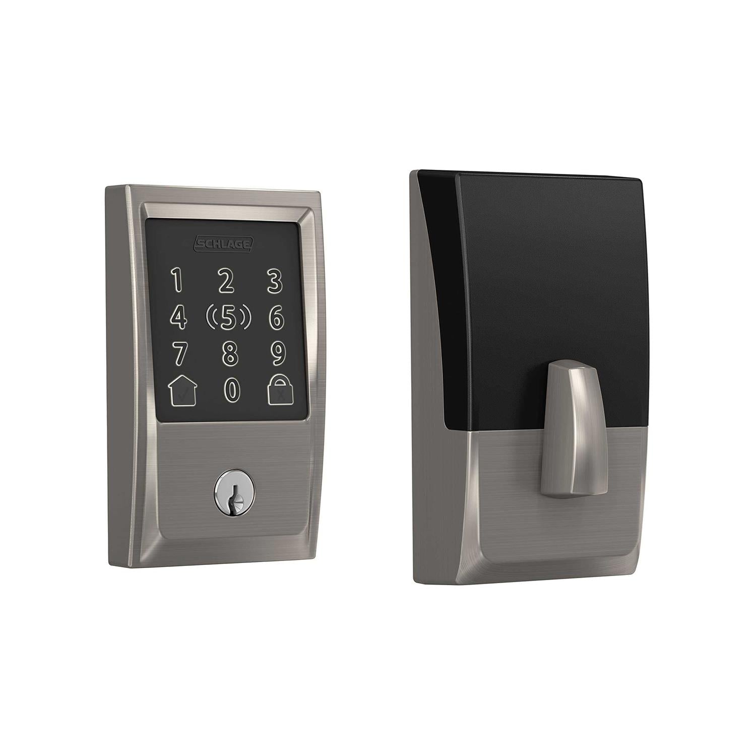 Schlage BE499WB-CEN Encode Plus Century Touchscreen Electronic Deadbolt with WiFi - Shop Hardware Tools Online Store