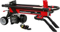 PowerSmart Log Splitter Electric, 6-Ton Hydraulic Log Splitter, 15 Amp Electric Log Splitter, Electric Wood Splitter, Horizontal Full Beam with Steel Wedge for Firewood Splitter Kindling Log Cutter