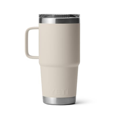 YETI Rambler 20 oz Stainless Steel Travel Mug with Stronghold Lid L9345
