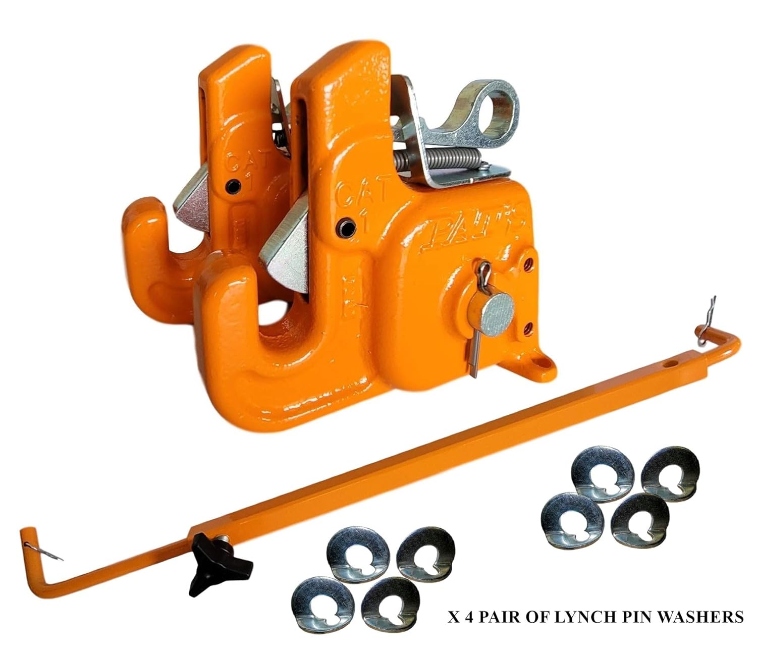 Pat's Easy Change with Stabilizer Bar Quick Hitch System Orange J76278