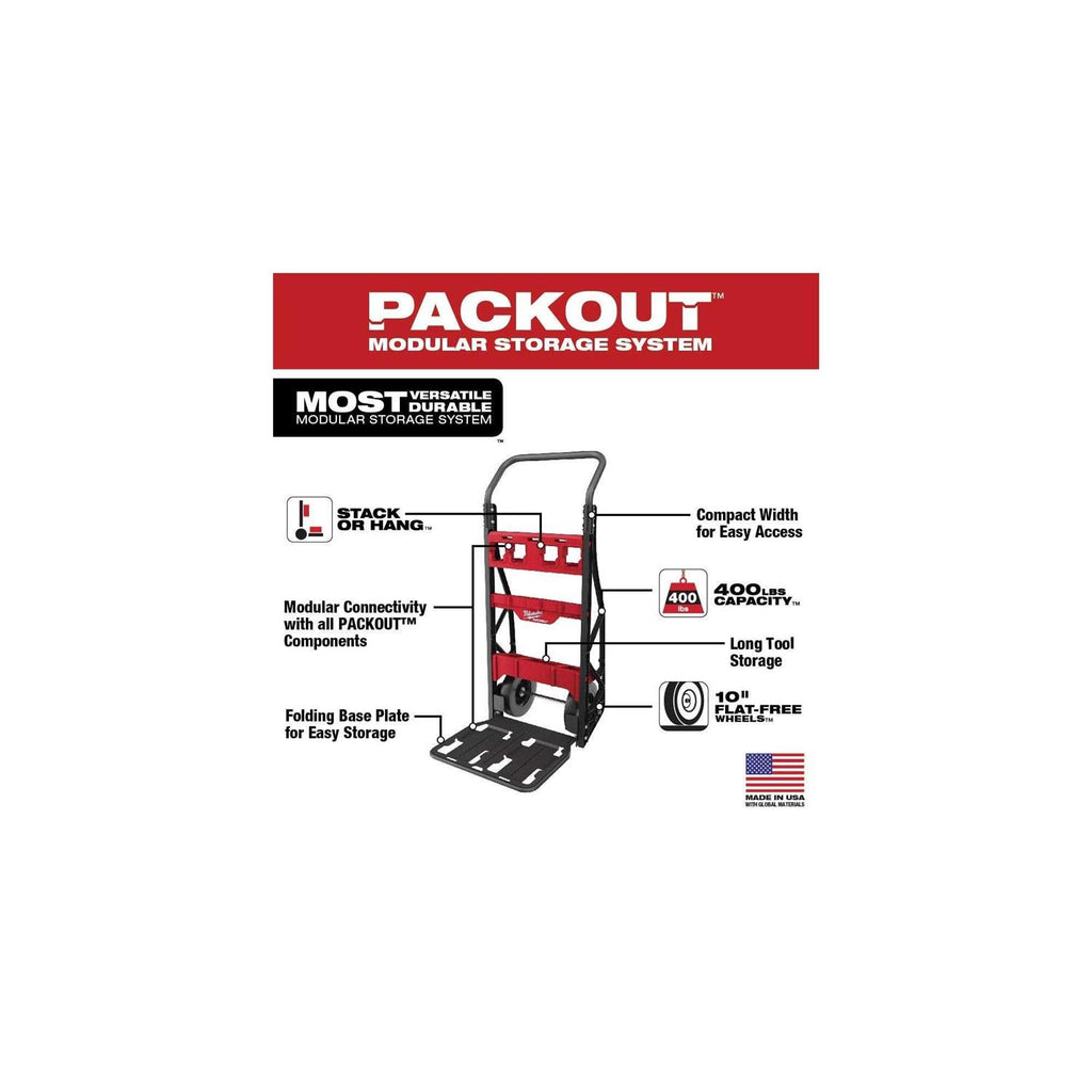 Milwaukee PACKOUT 2 Wheel Cart F1814