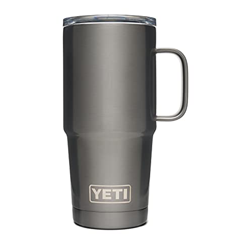 YETI Rambler 20 oz Stainless Steel Travel Mug with Stronghold Lid L9345