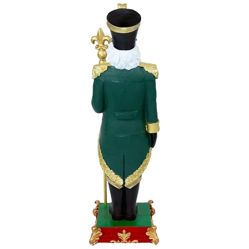 Sunnydaze 3ft Nutcracker Christmas Decoration Polyresin Indoor Outdoor Statue J988408