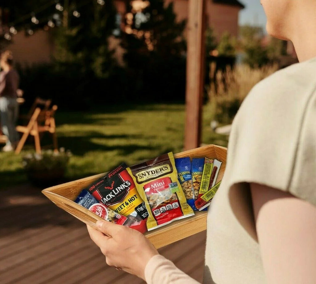 Fun Flavors Box Healthy Fitness Snacks Care Package Gift Sampler E645014