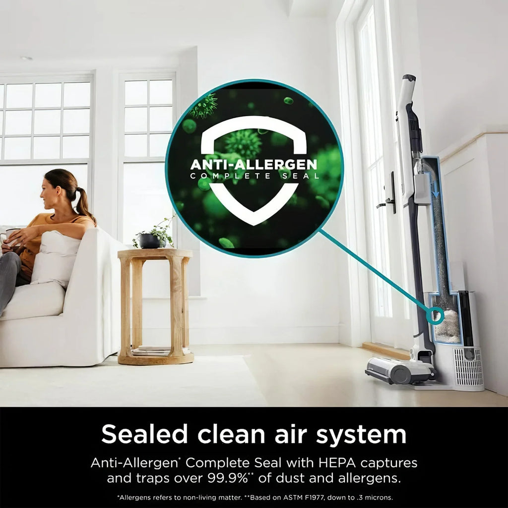 Shark Wandvac Self-Empty System Cordless Stick Vacuum Cleaner with HEPA Base, WS640AE C430