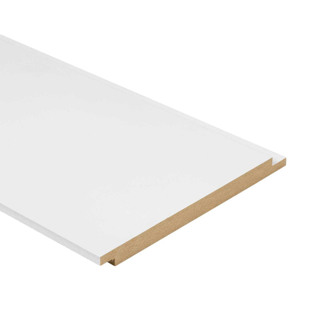 5.25-in x Painted White MDF Shiplap Wall Plank - Shop Hardware Tools Online Store