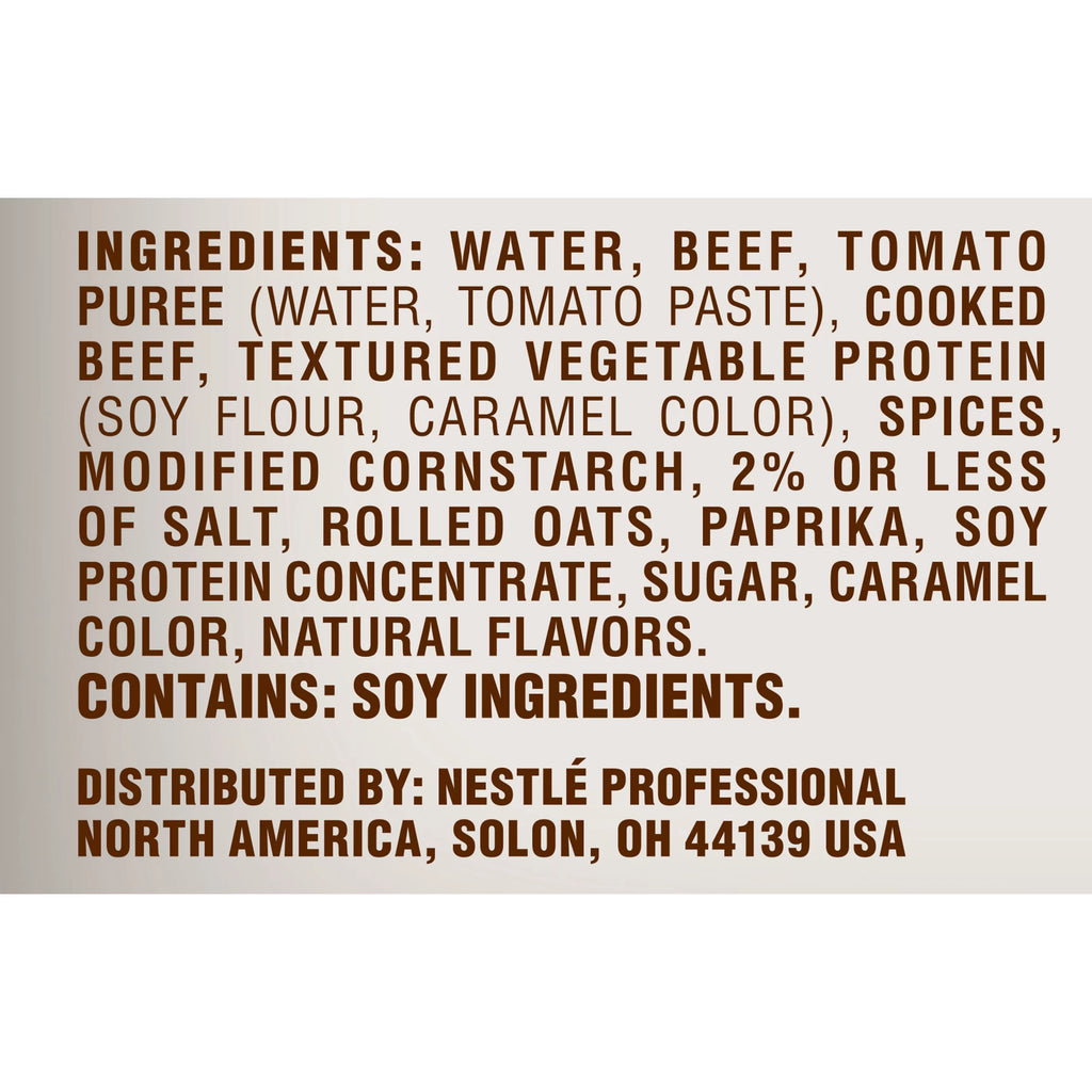 Chef-mate Chili Con Carne without Beans, 106 oz Can (6 Pack) F663203