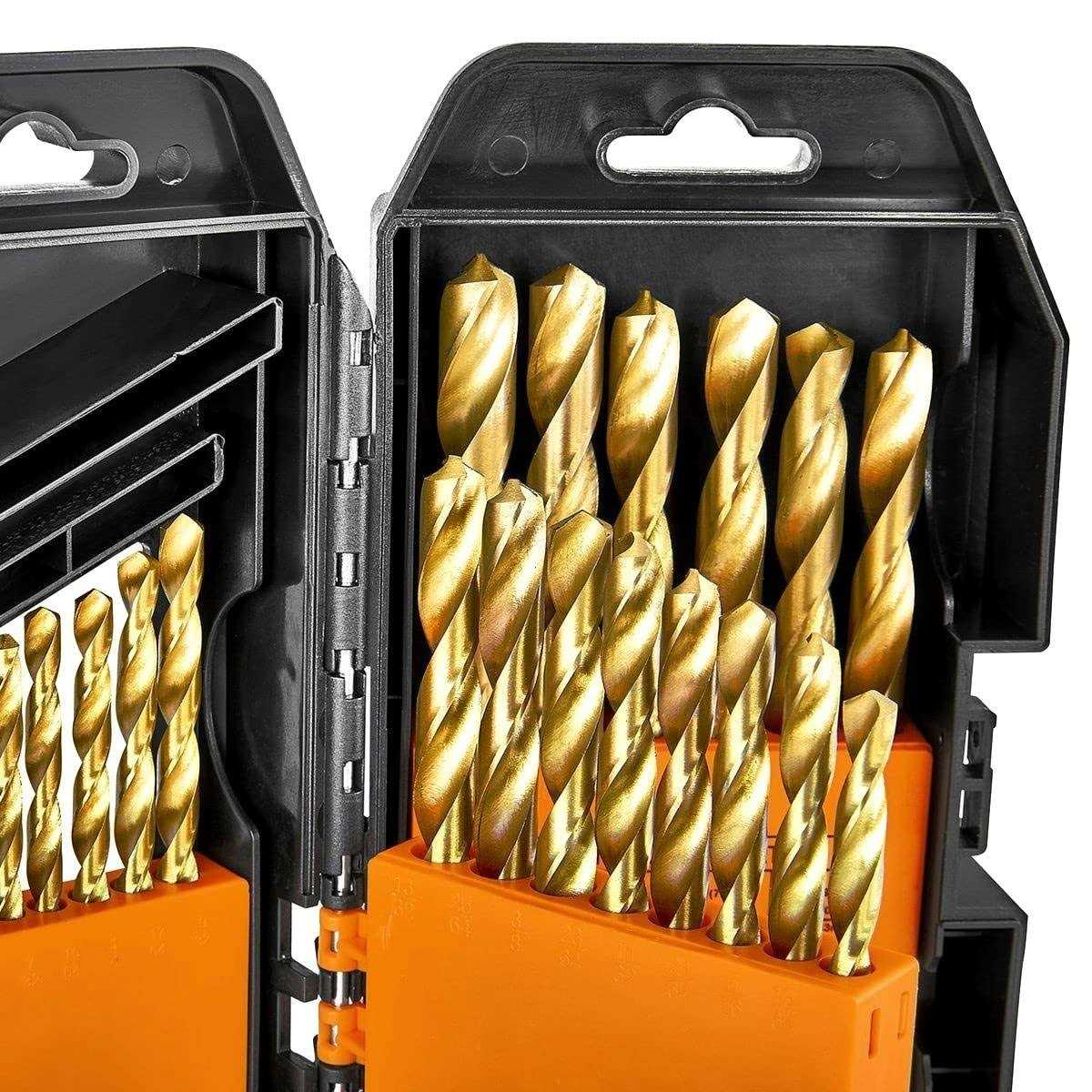 Warrior Titanium Nitride High Speed Steel Drill Bit Set 62281 L24353