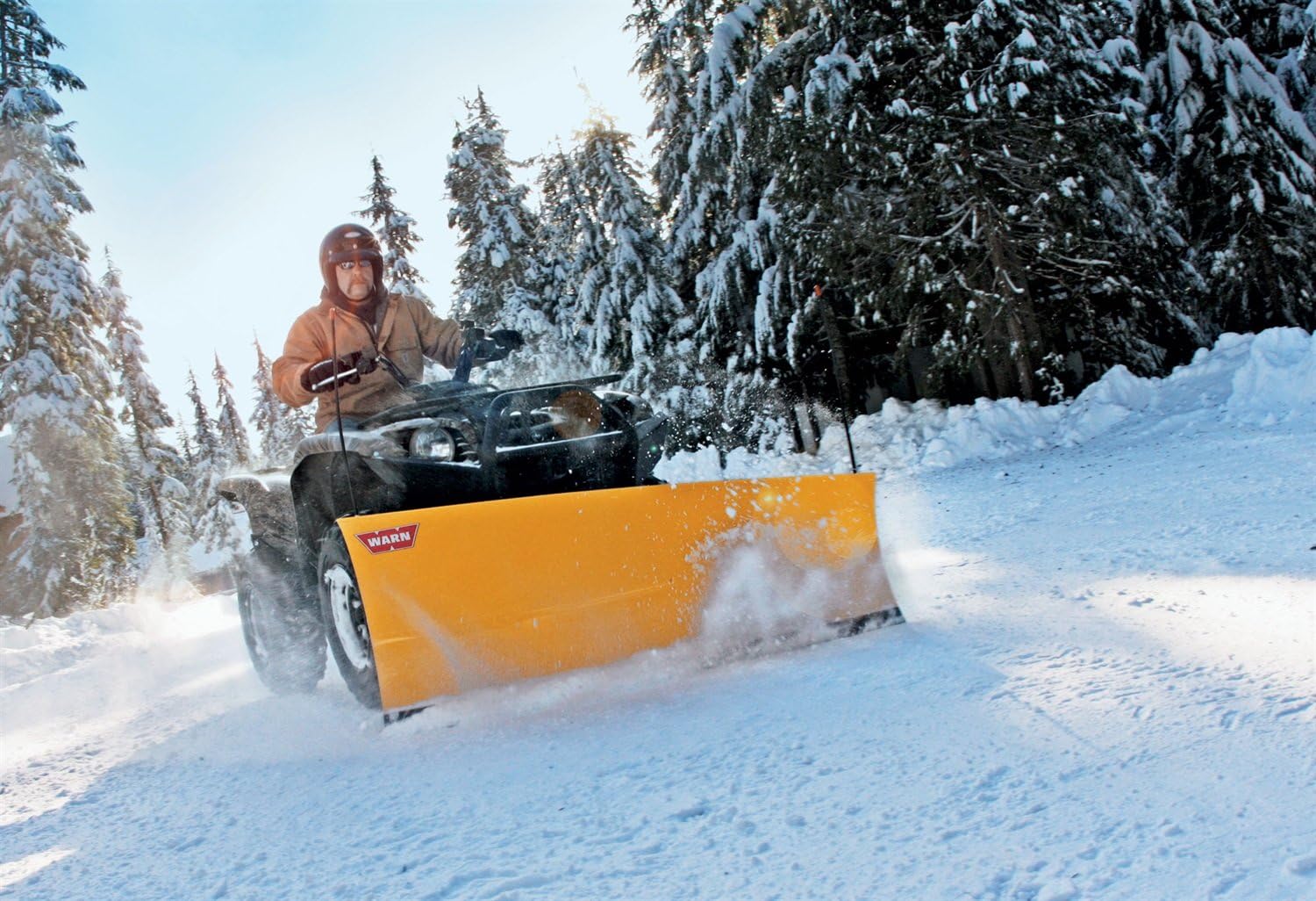 WARN 80954 Tapered Plow Blade, 54" Yellow W996