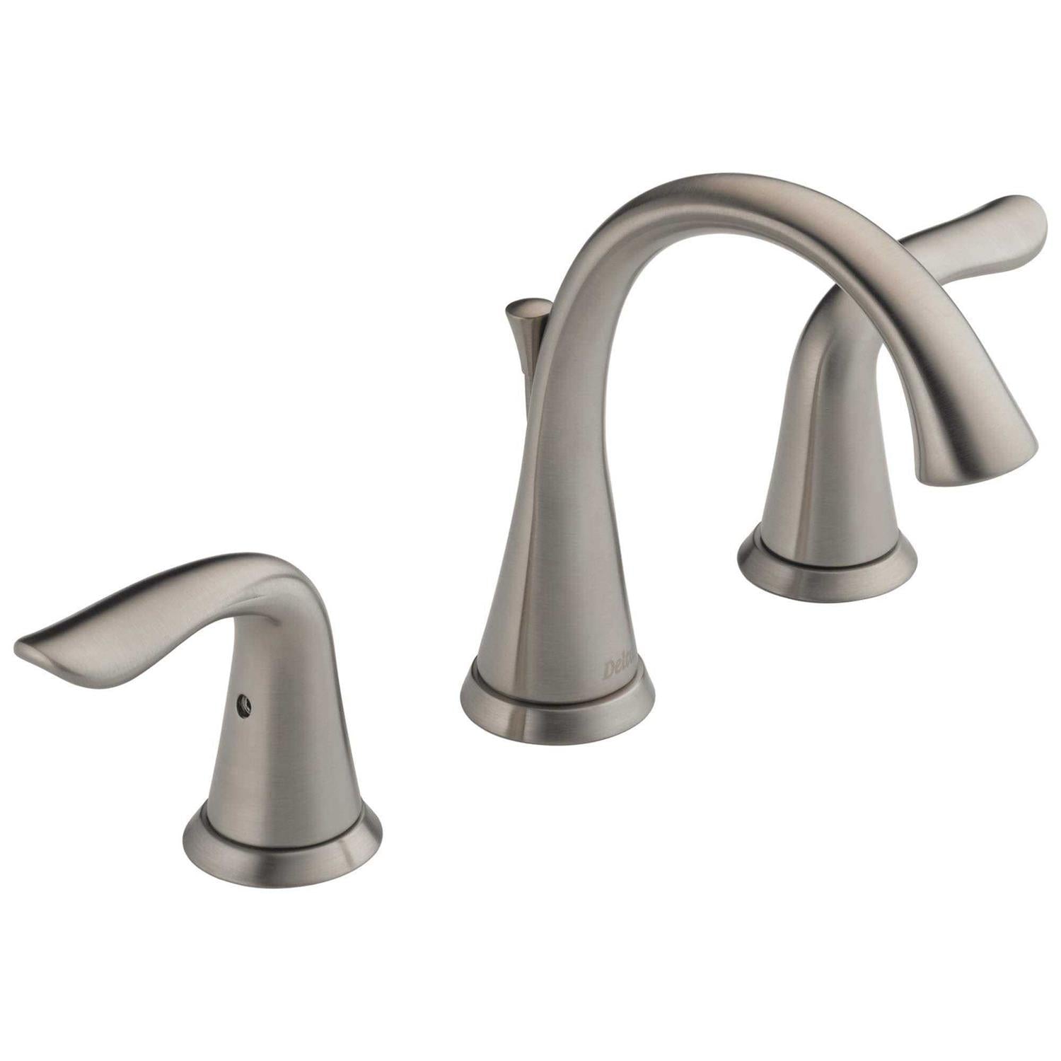 Delta Lahara Two Handle Widespread Bathroom Faucet 3538-SSMPU-DST - Shop Hardware Tools Online Store