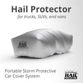Hail Protector SUV2 Size Portable Cover System for Truck, SUV and Van