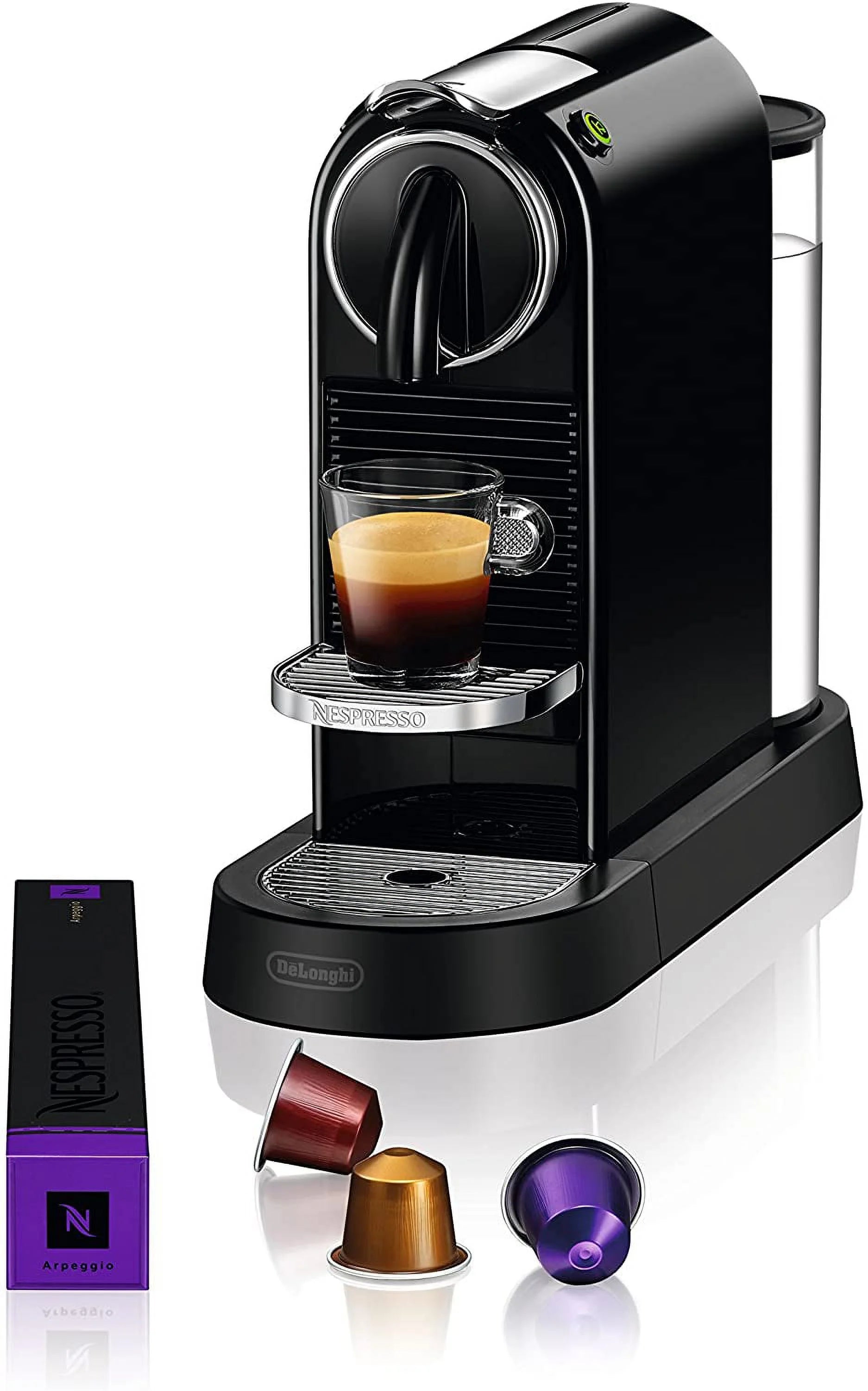 De'Longhi Nespresso CitiZ Coffee and Espresso Machine with Milk Frother, Black K3251