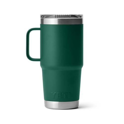 YETI Rambler 20 oz Stainless Steel Travel Mug with Stronghold Lid L9345