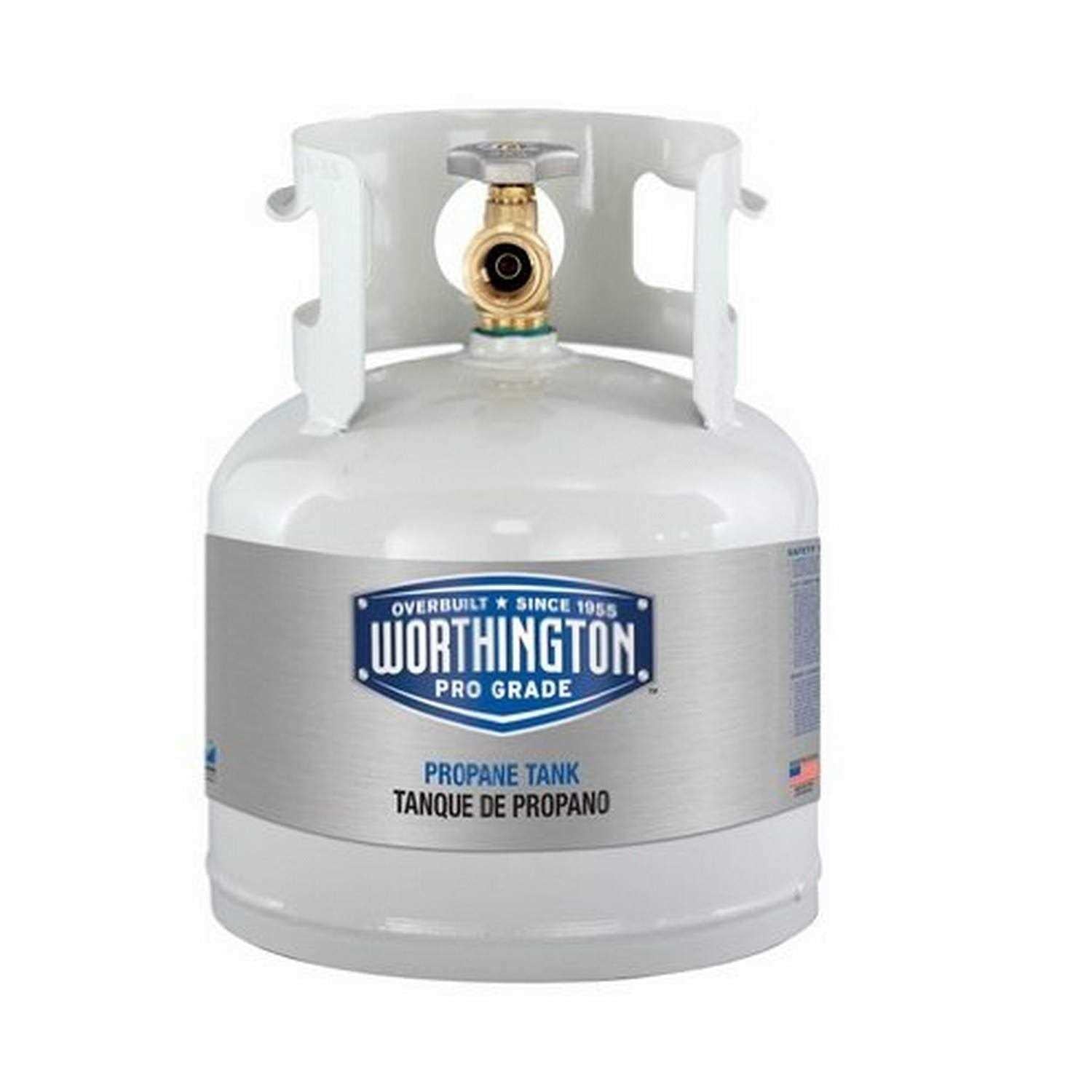 Worthington Cylinders Vertical Portable Steel LP Tank Cylinders 281149 - Shop Hardware Tools Online Store