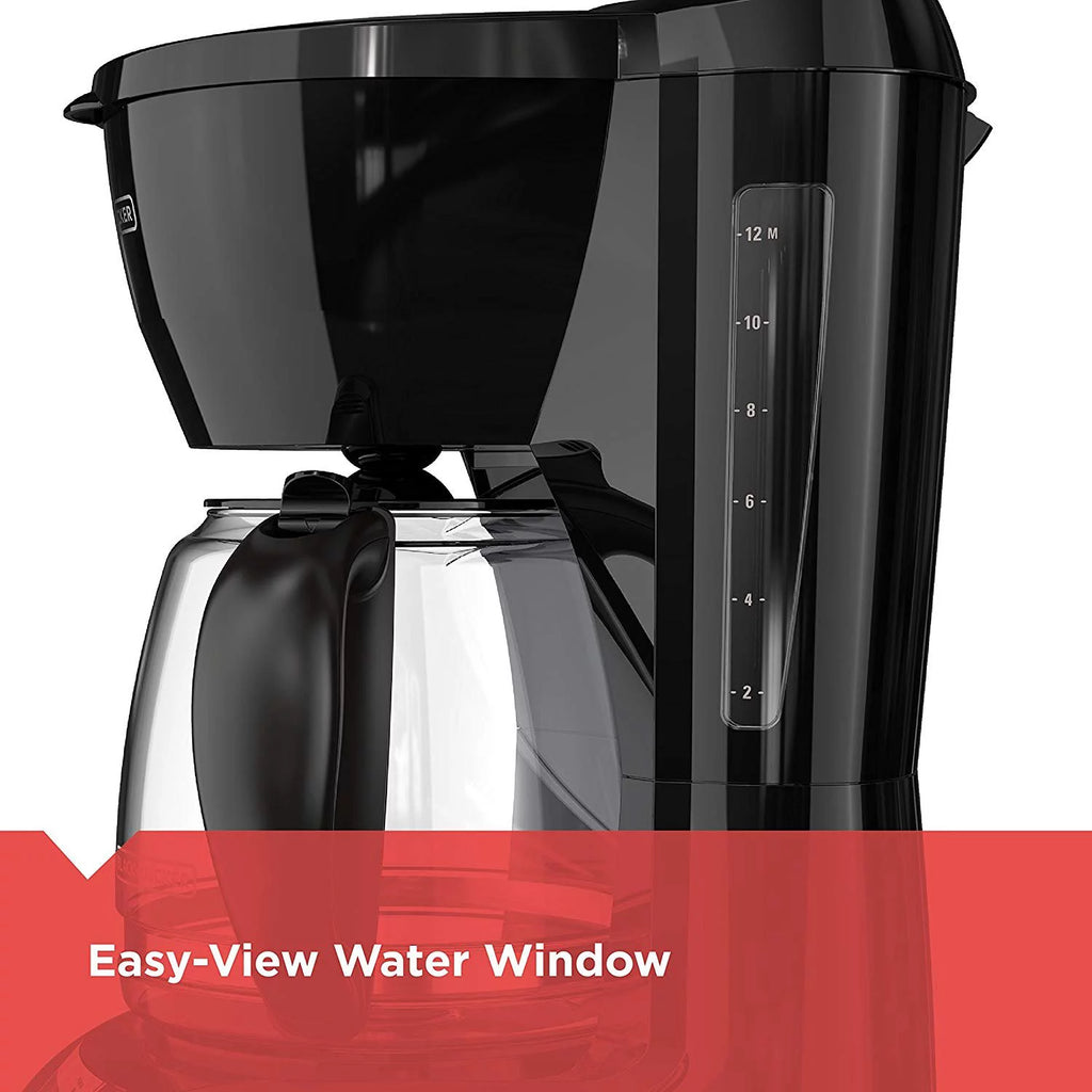 BLACK+DECKER DLX1050B Coffee Maker, 6-Cup, Black G8239