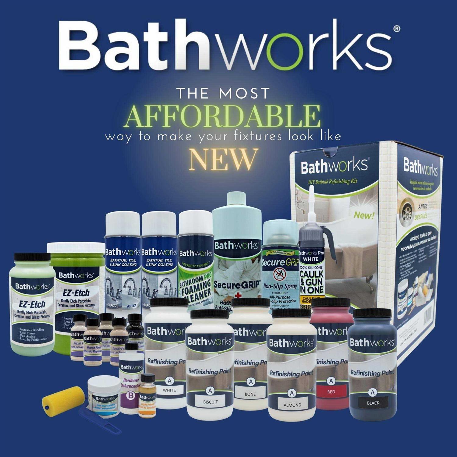 Bathworks 32 oz. Tub and Tile Refinishing Kit P830105
