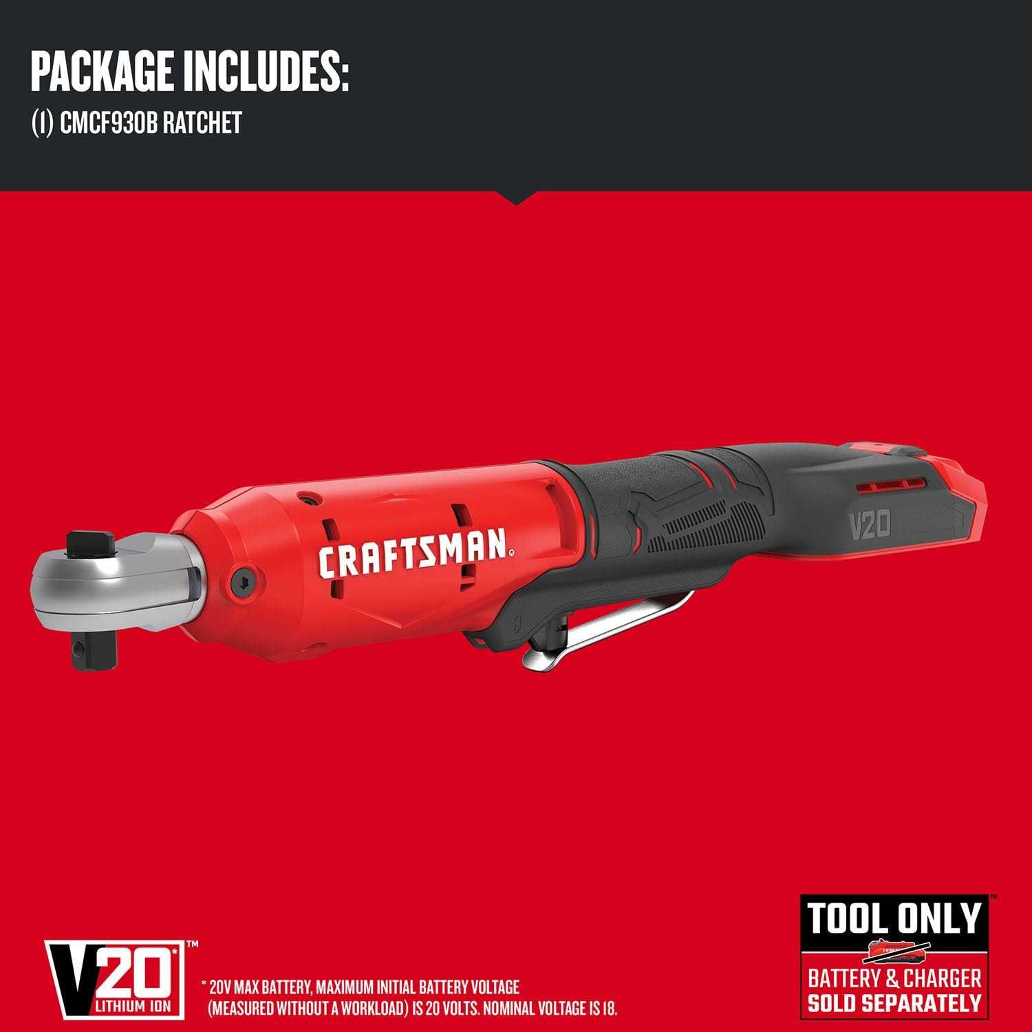 Craftsman V20 Cordless Ratchet E453389