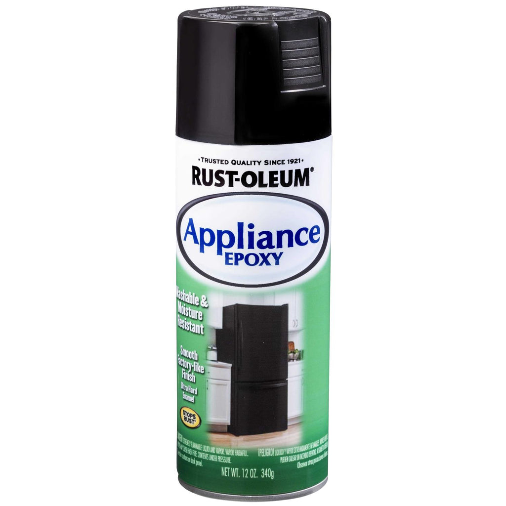 Rust-Oleum Epoxy Appliance Spray Paint Black F159768