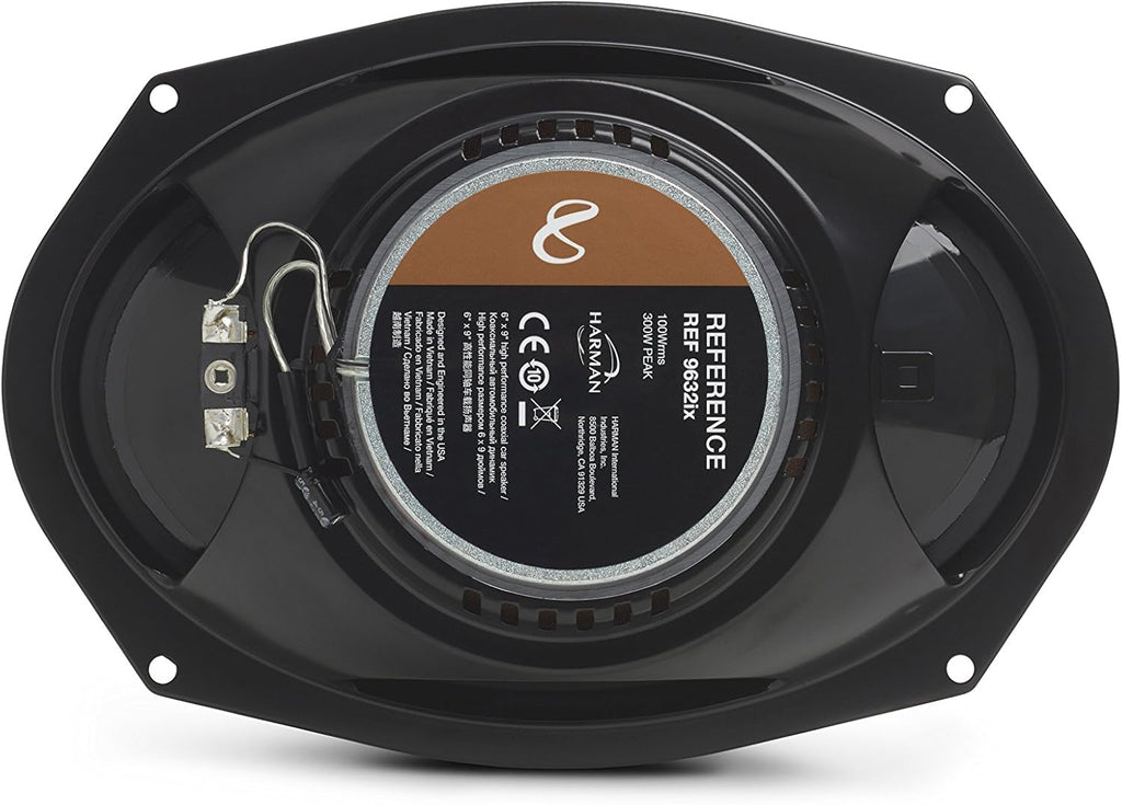 Infinity Reference REF-9630CX & REF-9632IX 6x9 2-Way Car Audio Speakers Package L9066