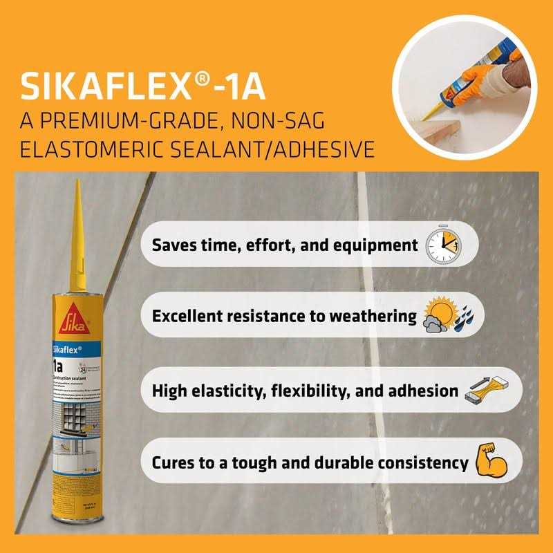 Sikaflex 1A Polyurethane Sealant J183319