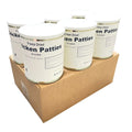 Military Surplus Uncooked Raw Freeze Dried Chicken Patties Emergency Preparedness Kit | Survival & Emergency Food | 6 Cans Per Case