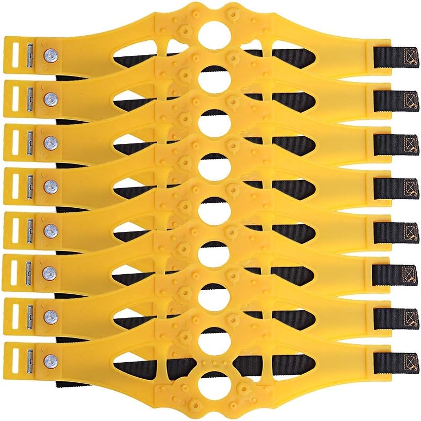 Universal Snow Chains Anti-skid Car Tire Chains, 8Pcs I3626